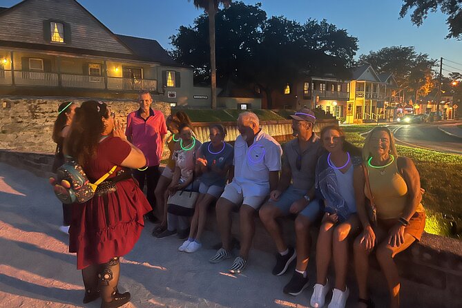 Booze and Boos Haunted St. Augustine Ghost Walking Tour - Passing by Flagler College, the schoolhouse museum, and a coquina-walled church