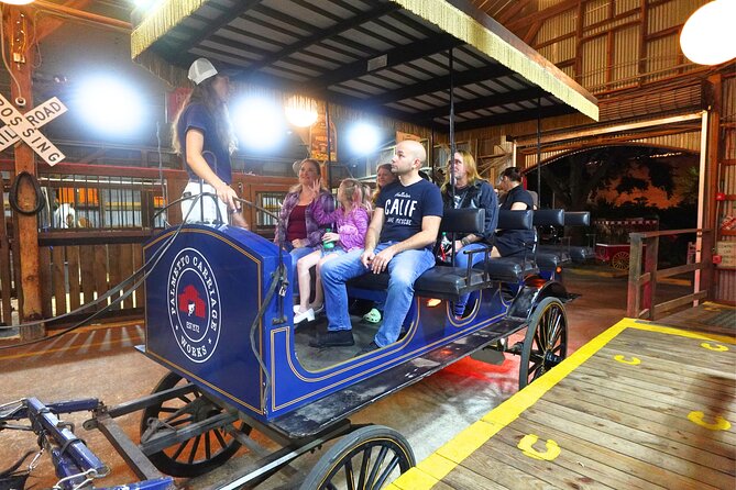 Charleston Haunted Horse and Carriage Evening Tour - Meeting at Guignard Street and the Big Red Barn setup