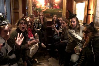 Charlotte Haunted Booze and Boos Ghost Walking Tour - Start at 235 N Tryon St: where the night begins