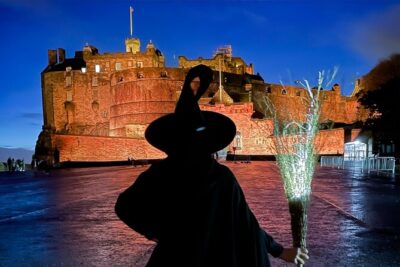 Edinburgh: Witches & Haunted History Walking Tour - Starting at Caffè Nero on Parliament Square: the quick setup