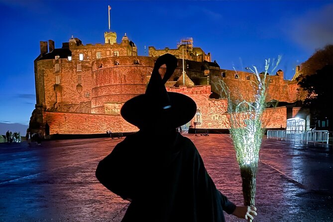 Edinburgh: Witches & Haunted History Walking Tour - Starting at Caffè Nero on Parliament Square: the quick setup
