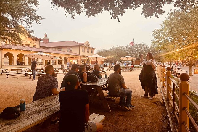 Fort Worth Stockyards All Ages Walking Ghost Tour - How the Tour Works: Small Group, English, Mobile Ticket