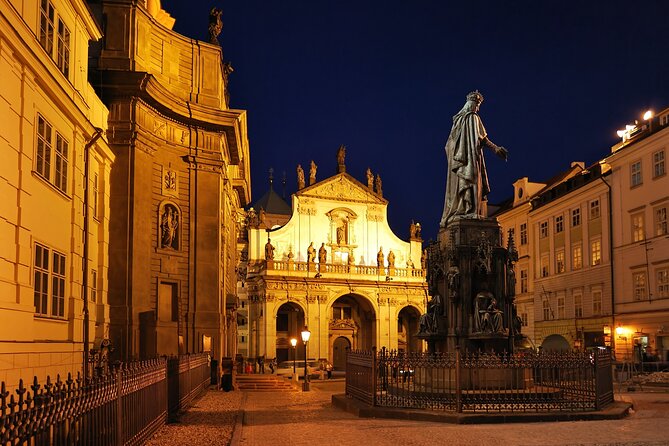 Ghosts and Legends walking tour in Prague - Charles Bridge stop: construction mysteries plus haunted street energy