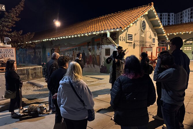 Ghosts Of Downtown Tucson Haunted History Tour - Meeting at 422 N Toole Ave and the Pace of the 1-Mile Route