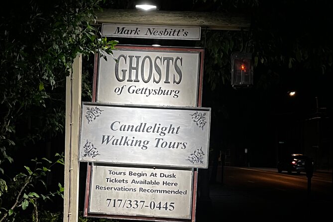Haunted Civil War Spirits Tour of Downtown Gettysburg - A Short, Story-Driven Walk Along Baltimore Street