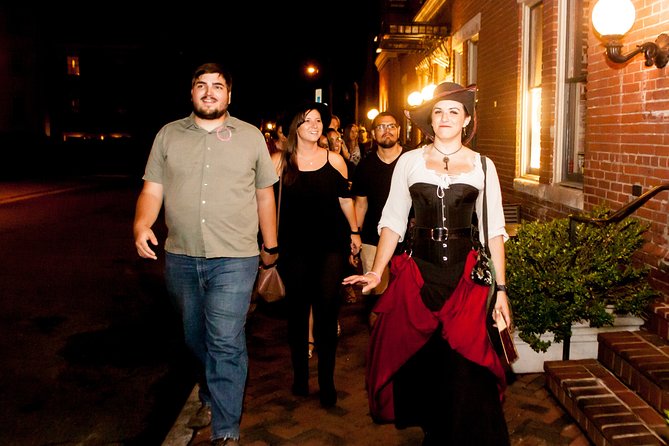 Haunted New Orleans Booze and Boos Ghost Walking Tour - Stop 3: a haunted hotel vibe that lingers in the air