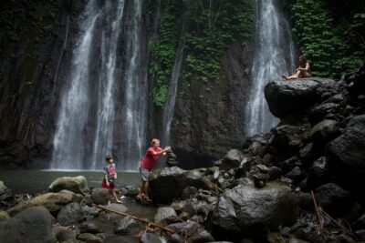 Haunted Valley Waterfall ATV and Bike Tour - The transition to bikes: rice fields and dirt trails at your pace