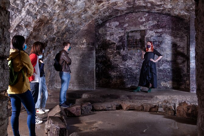 Haunted Vaults and Graveyard Walking Tour in Edinburgh - South Bridge Vaults: Narrow Stairs, Damp Air, and Straight-Up Spook Factor