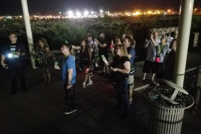 Haunted Vegas Tour and Ghost Hunt in Las Vegas - Meeting at Tuscany Suites and getting set up