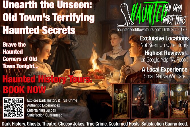 Heritage Park & Old Town Walking Ghost Tour in San Diego - Key things to know before you go