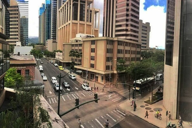 Honolulu Night Marchers Ghost Tour - The core walk through Downtown Honolulu (the one big stop)
