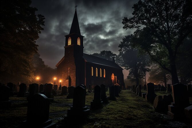 Knoxville After Dark Ghost Tours - Knoxville First Presbyterian Church graveyard: oldest stones, quiet fear
