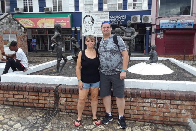 Montego Bay City tour & White Witch Of Rose Hall Haunted mansion Tour - Driving through “resort vs. real city” contrast