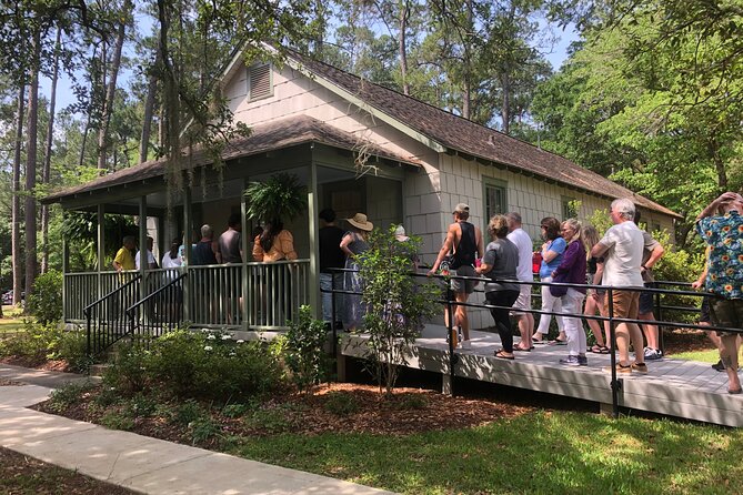 Myrtle Beach Area Ghosts, Pirates and Historic Families Trolley Tour - Murrells Inlet panoramic stop: quick photos, slow history