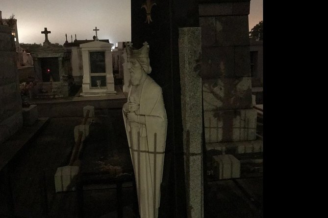 New Orleans Dead of Night Ghosts and Cemetery Bus Tour - The voodoo-and-ghost leg: Charity Hospital Cemetery and the kind of sightings people talk about
