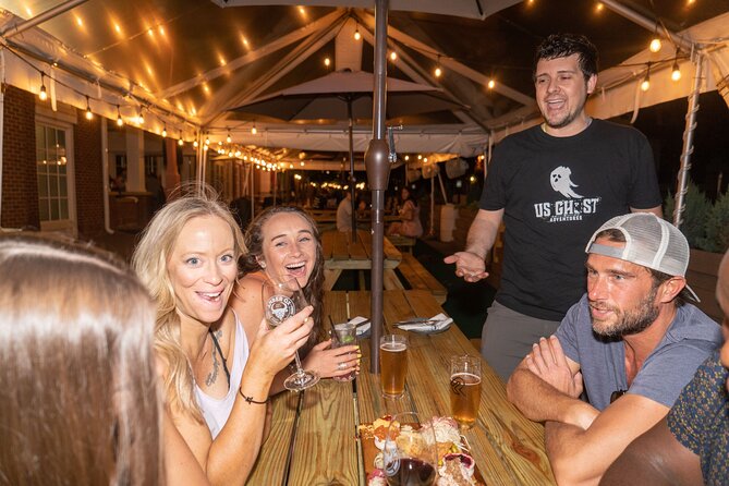 Orlando Haunts Boos and Booze Haunted Pub Crawl - Stop 6: Cocktails & Screams for the final round of tales