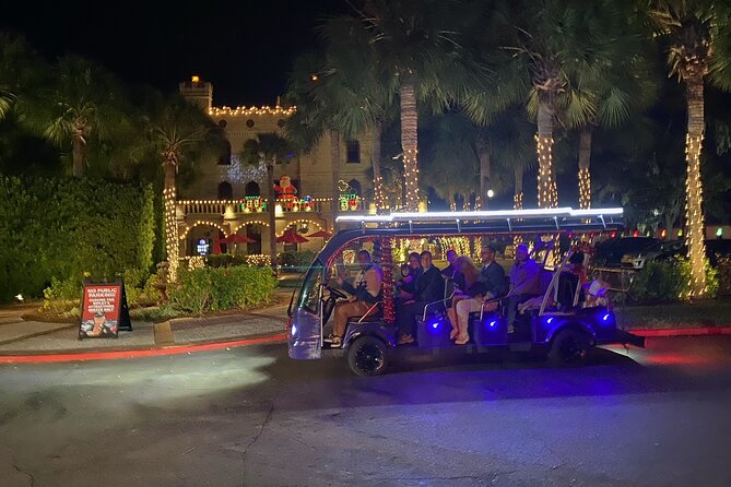 Riding with the Ghosts a Golf Cart Ghost Tour in St Augustine - The Drive-Bys That Set the Mood: Ponce de Leon and Hotel Alcázar
