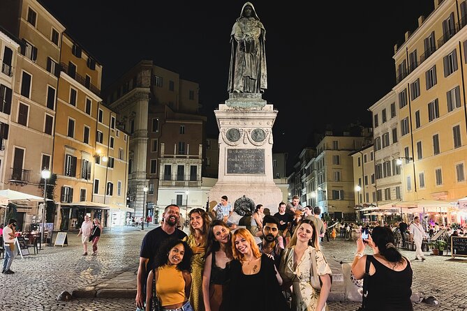 Rome: Private Night Ghost Walking Tour - The route from Campo de’ Fiori to Castel Sant’Angelo: what the evening is really doing