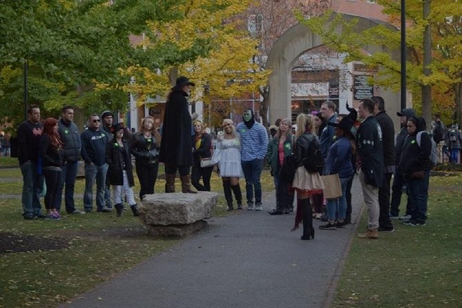 Salem's Best Ghost Tour - Old Burying Point Cemetery: Looking In From the Gates