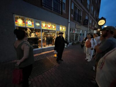 Salem: Vampires and Ghosts Walking Tour with Haunted Objects - Getting Started at the Nathaniel Hawthorne Statue