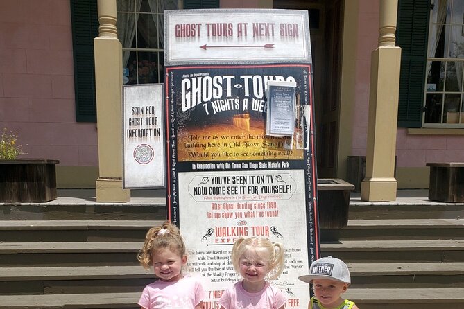 San Diego Ghost Tour - Stop 4: The Old Town Vortex Spot the Guide Shows You