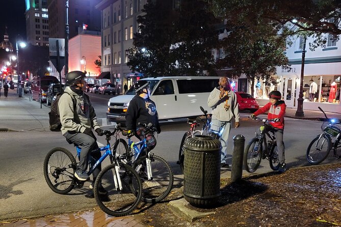 Savannah Haunted Night Bike Tour - Bikes, helmets, and water: the included comforts that matter