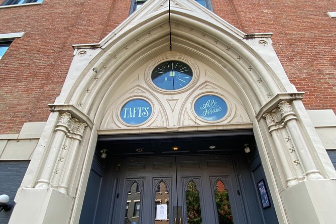 Self Guided Cincinnati Ghost Haunted Walking Tour Audio Tour Music Hall OTR - Symphony Hotel & Vivaldi’s Restaurant: from residence to brothel, with a Lady in Red