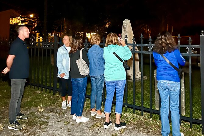 St. Augustine Ghost Tour on Premium Golf Cart with PiCk Up - Stops 5 and 7: Huguenot Cemetery and Tolomato Cemetery