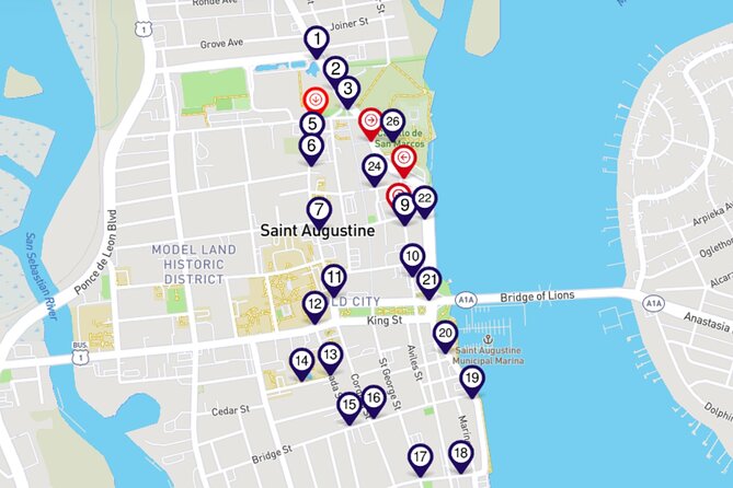 St. Augustine's Lost Souls: a Smartphone Audio Ghost Tour - Before you start: download, speaker volume, and shoe choice