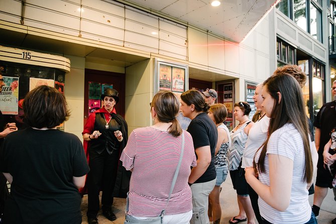 The Original Madison Ghost Walk - State Street - Getting started at 7:30 pm: the part that usually trips people up