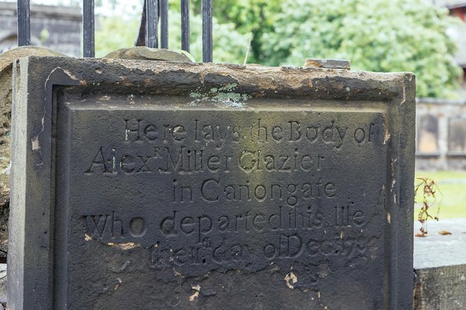 Treasures of Edinburgh: Ghosts, Myths & Legends Private Tour - Stop 1: Canongate Kirk churchyard and the quiet weight of dates