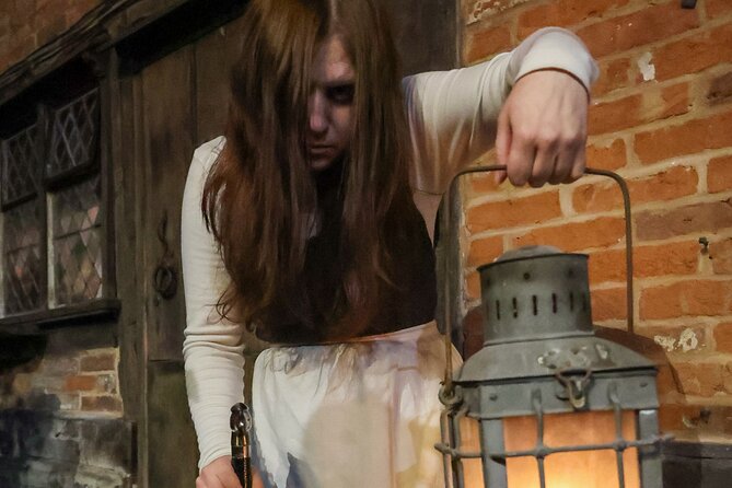Tudor World Ghost Tour by Lantern light inside the building - Lantern-lit Tudor World after-hours: what the 55 minutes feels like