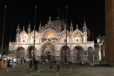 Venice: Ghosts and Legends Evening Private Walking Tour - Piazza San Marco at night: heart of the city, and yes, water can take over