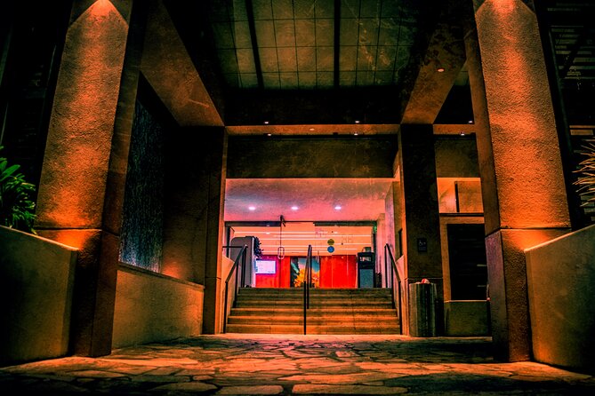 Waikiki Ghost Tour: Torches & Terrors - Stop 3: ESPACIO The Jewel of Waikiki and a New-Hotel Ghost Story