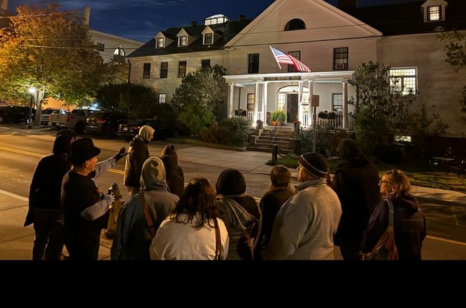 Walking Ghost Tour Through Newport RI - Museum-style stops: Newport Elks Lodge, Newport Art Museum, and Redwood Library & Athenaeum